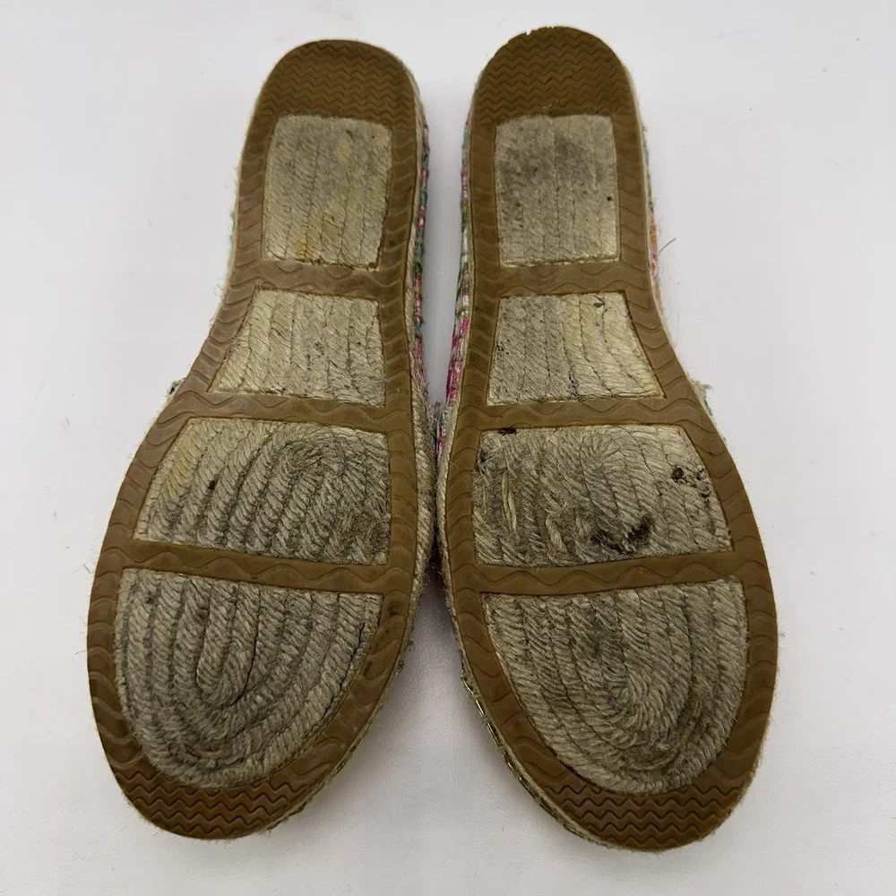 Lilly Pulitzer For Target Espadrille Flats Nosey Posey Size 9.5‎ Shoes